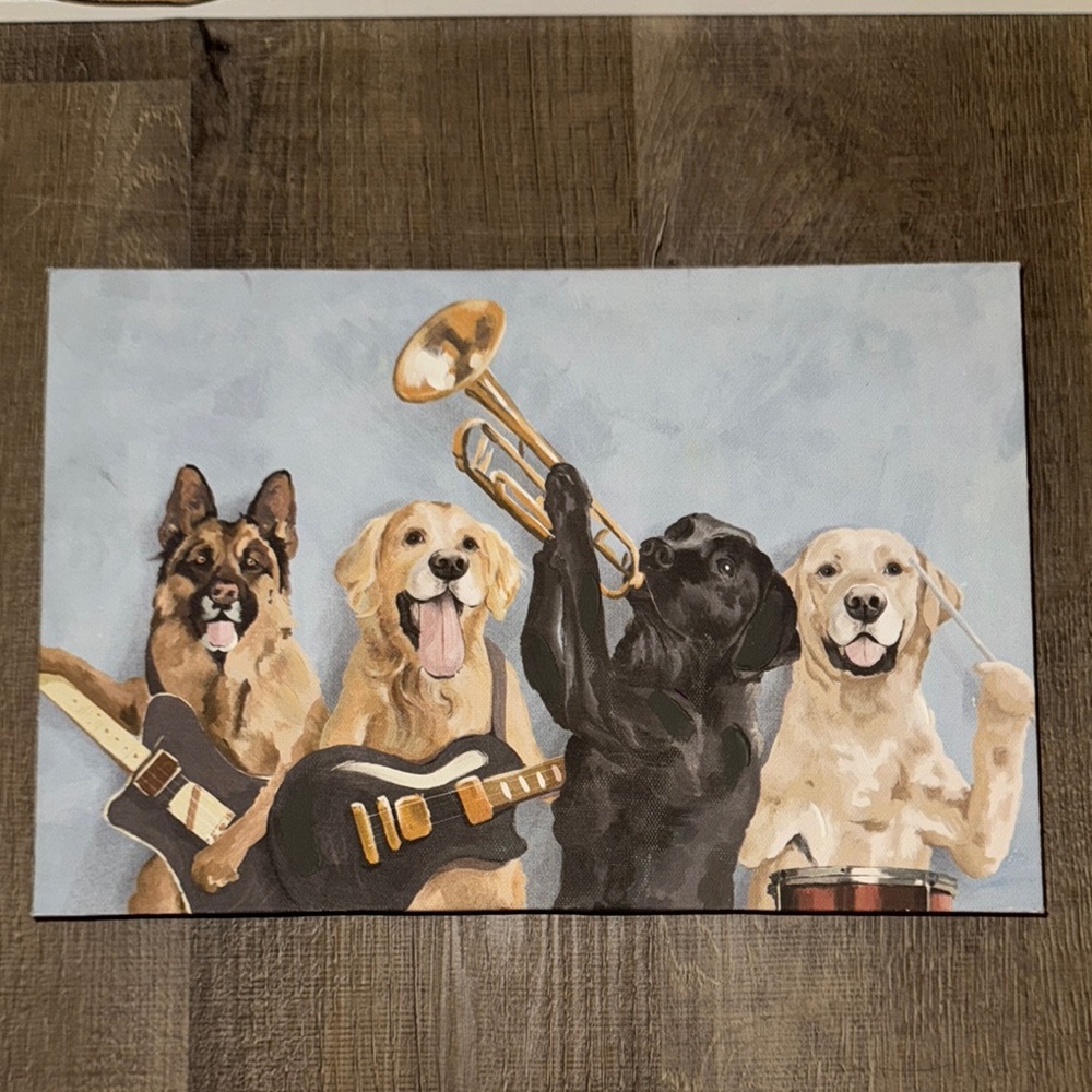 Musical Dogs Canvas Art - Hobby Lobby